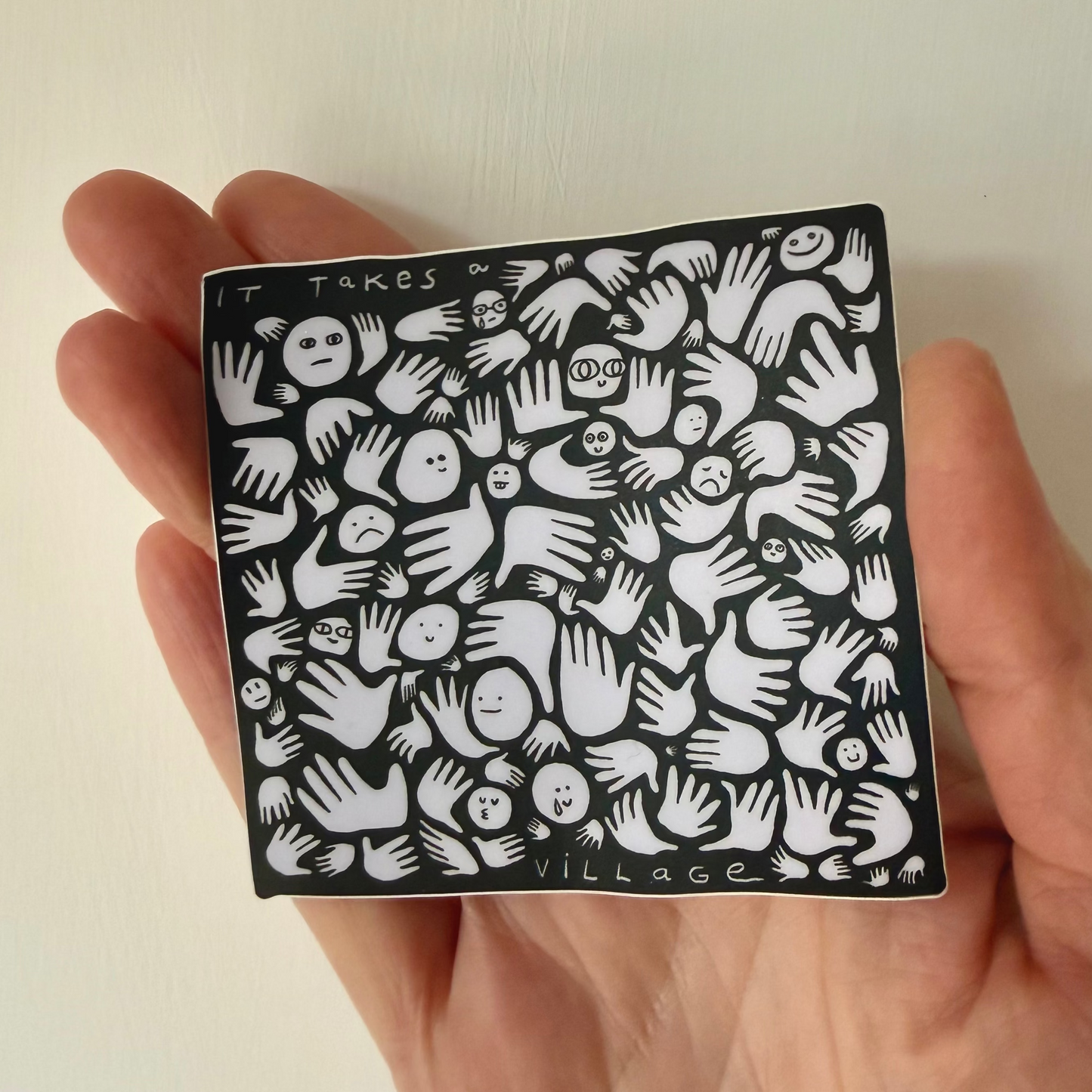 It Takes a Village Sticker