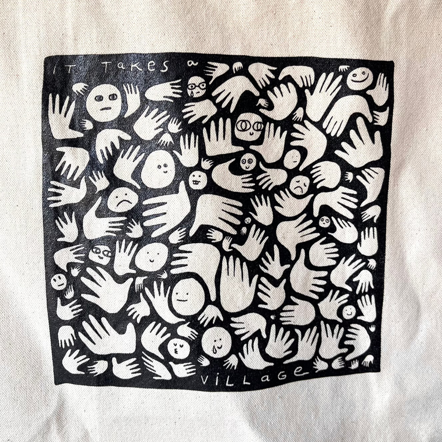 It Takes a Village Tote Bag