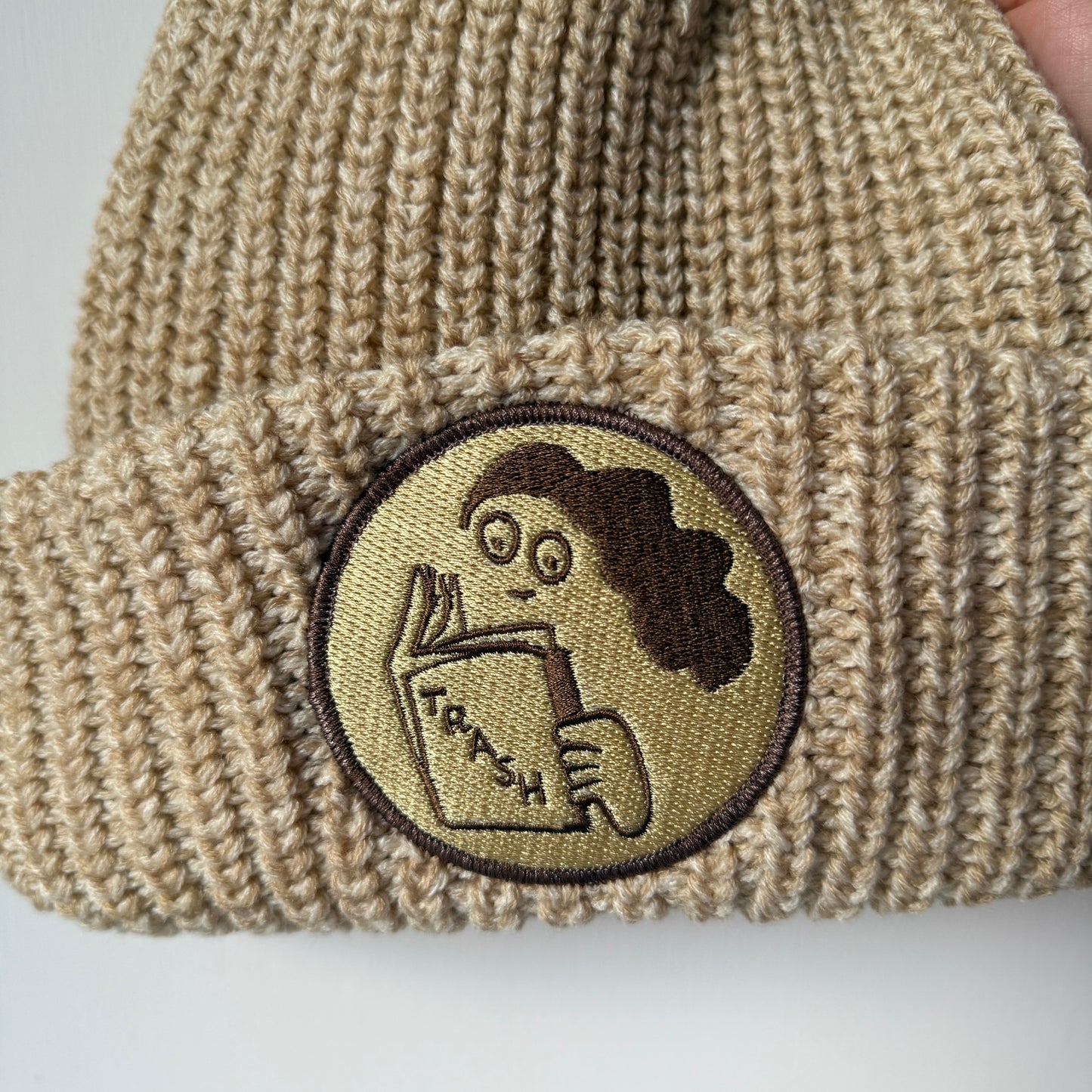 Reading Trash Chunky Beanie