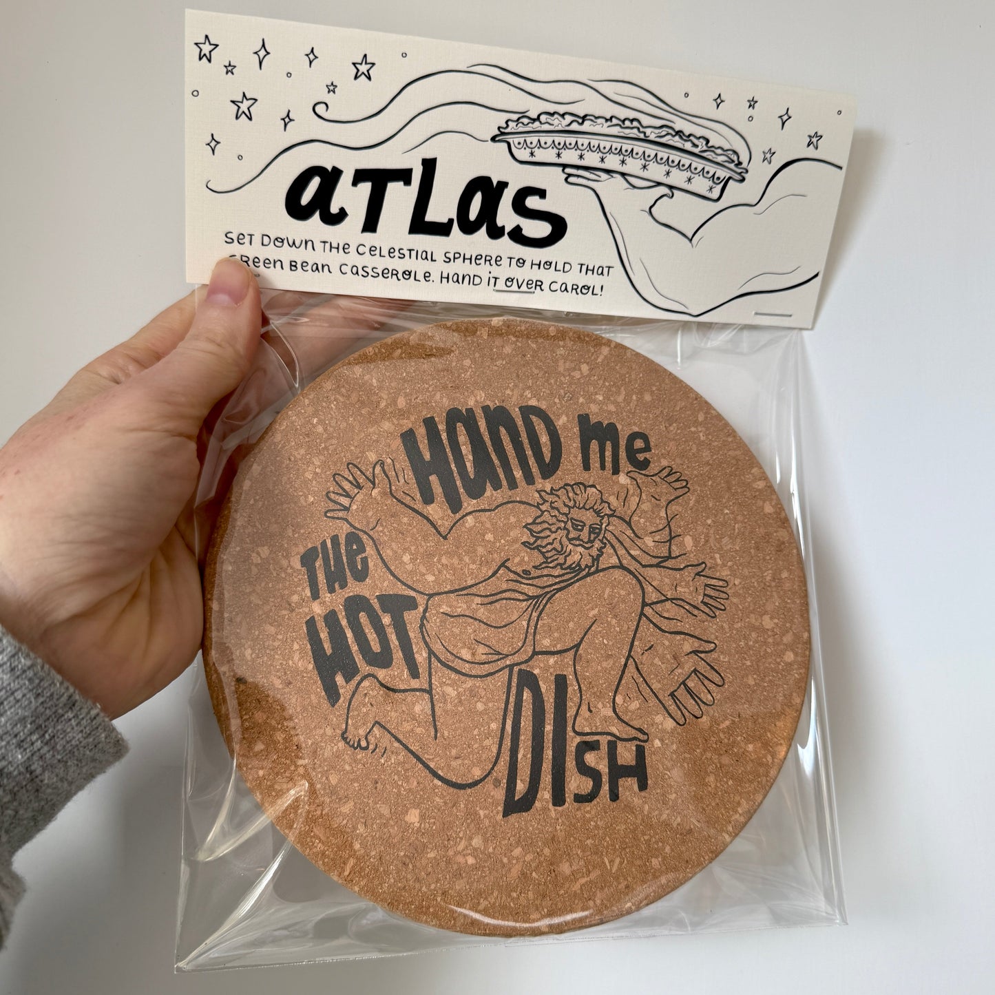 Hand Me the Hot Dish Trivet