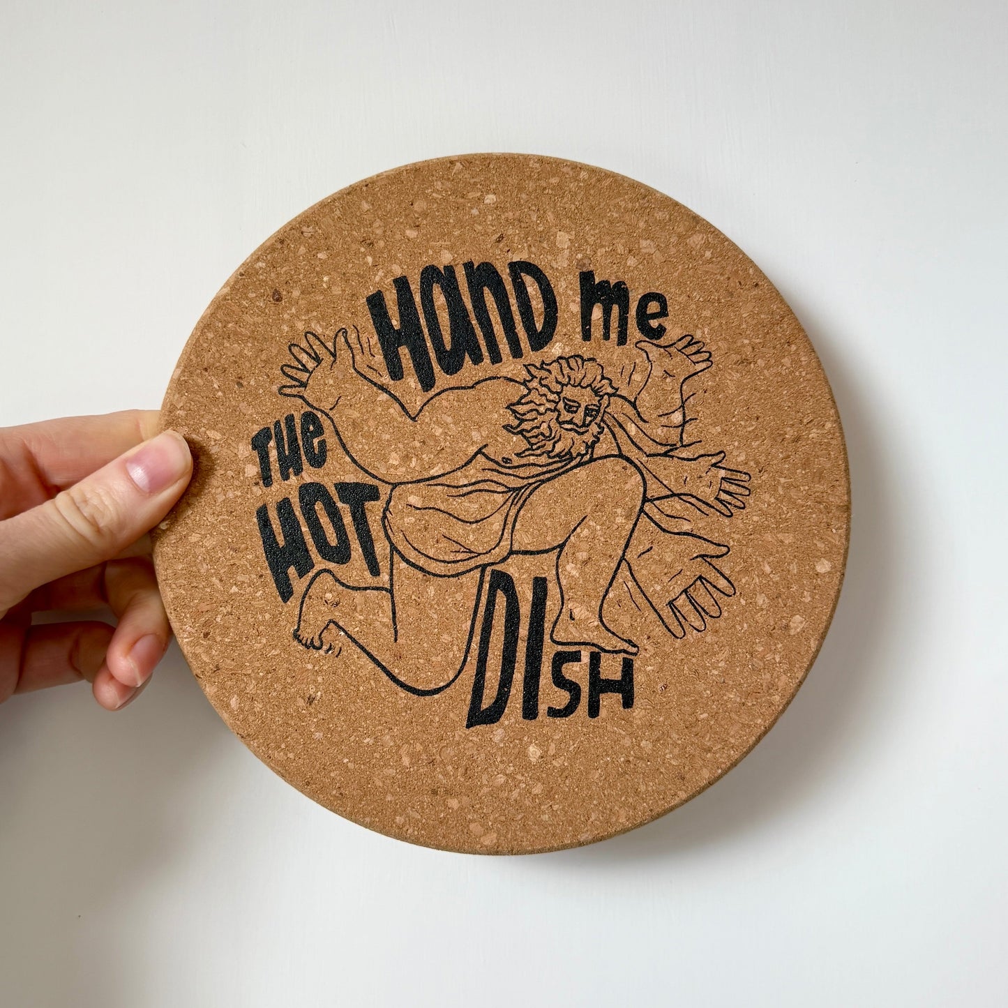 Hand Me the Hot Dish Trivet