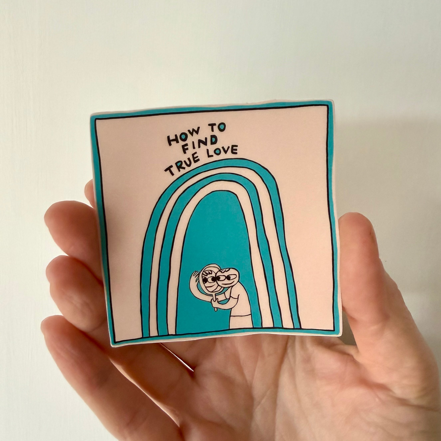 How to Find True Love Sticker