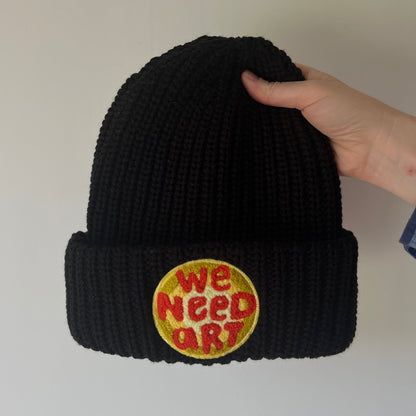 We Need Art Chunky Beanie