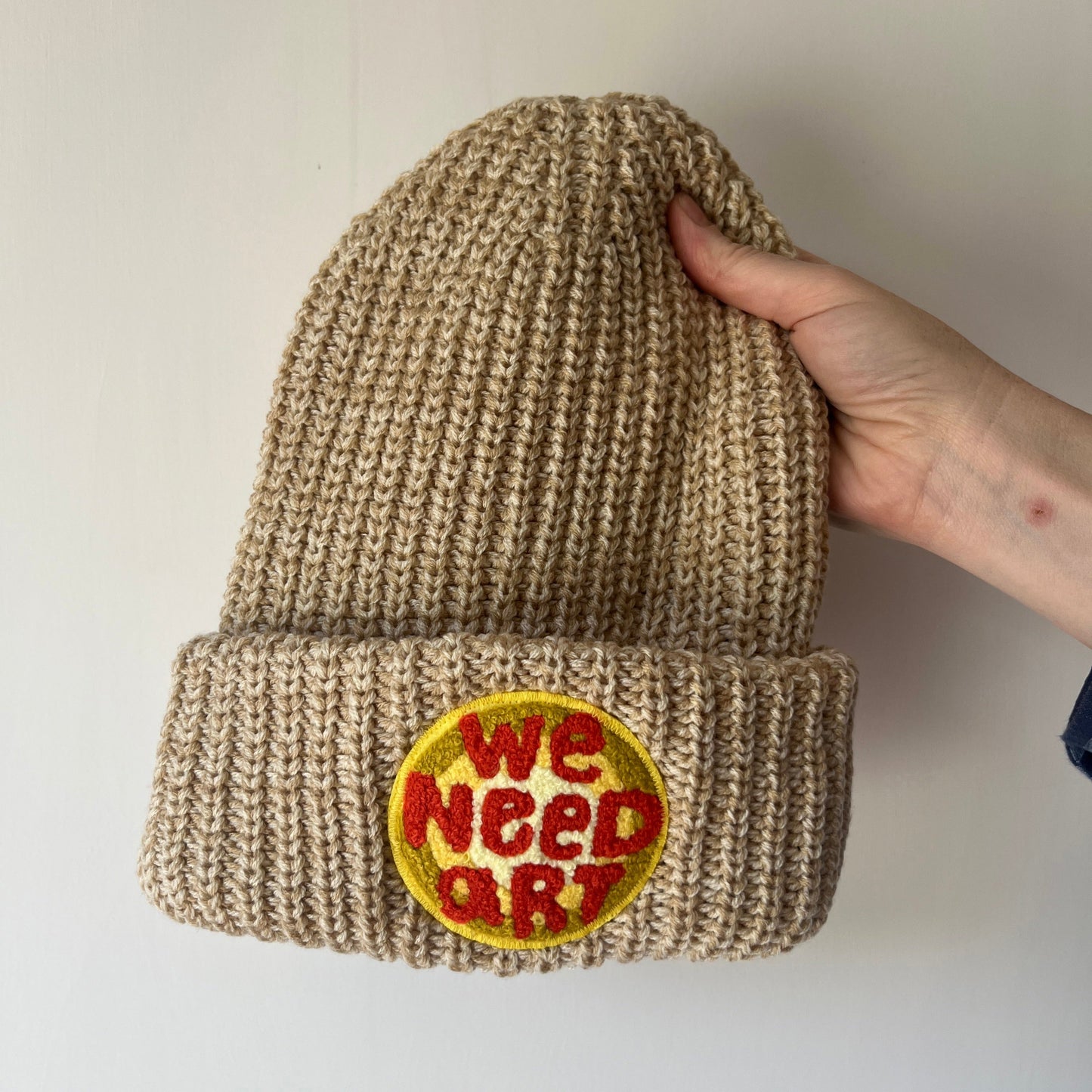 We Need Art Chunky Beanie